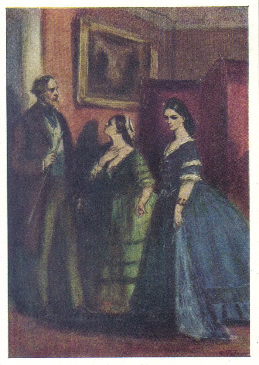 Дворянское гнездо пьеса. Дворянское гнездо Тургенев Лаврецкий. Дворянское гнездо иллюстрации Лаврецкий.