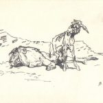Серов Валентин Александрович Иллюстрация к басне И.А.Крылова Лев в старости 150x150 - Серов Валентин Александрович