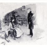 Серов Валентин Александрович Княжна Мэри и Печорин 150x150 - Серов Валентин Александрович