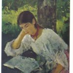Серов Валентин Александрович Портрет А.Я.Симонович 150x150 - Серов Валентин Александрович