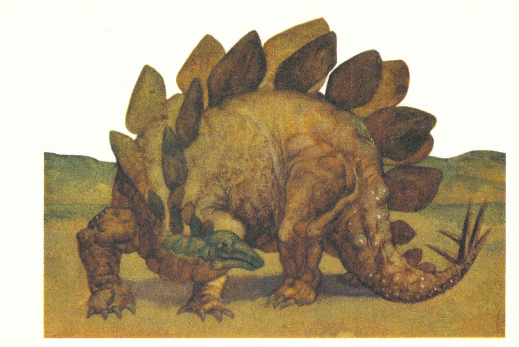 Ископаемый ящер. Динозавры живопись. Картина динозавры. Ящер Стегозавр. Динозавры на картинах средневековых художников.